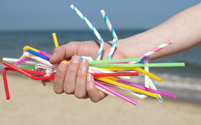 Tschüss Plastiktrinkhalme